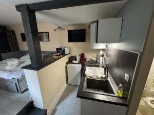 Η κουζίνα ή μικρή κουζίνα στο Studio centre ville