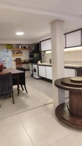 Kuchyň nebo kuchyňský kout v ubytování cabanaloft994