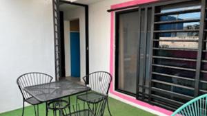 Balkón nebo terasa v ubytování 4 Habitaciómn doble baño propio