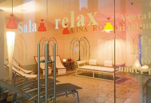 Ένα ή περισσότερα κρεβάτια σε δωμάτιο στο Albergo Le Terme