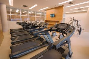 Fitnesscentret og/eller fitnessfaciliteterne på Vista Panorâmica - Hotel Vision