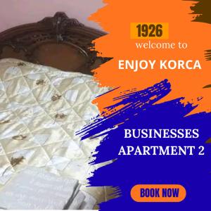 Postel nebo postele na pokoji v ubytování Businesses Apartment 2 + 5 fotografií