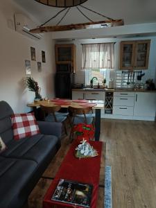 Χώρος καθιστικού στο MICHAŁÓWKA - Domek w Górach przy Lesie - Energylandia