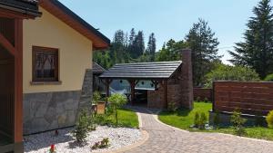 Zahrada ubytování Osada Złatna domki w beskidach