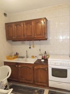 Kuchyň nebo kuchyňský kout v ubytování Appartement palmiars