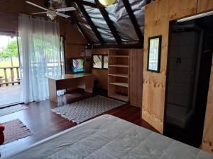 Ένα ή περισσότερα κρεβάτια σε δωμάτιο στο KwaMarianne - Garden of Eden