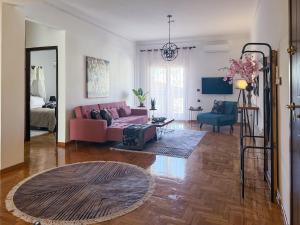 Posezení v ubytování aEN Fine Living