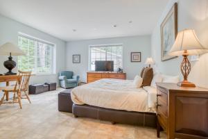 Ένα ή περισσότερα κρεβάτια σε δωμάτιο στο Whales Way