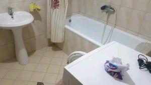 Koupelna v ubytování Businesses Apartment 2