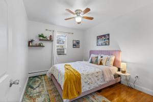 Postel nebo postele na pokoji v ubytování 3BR 5BEDS with Backyard near NYC and Metlife with parking + 22 fotografií