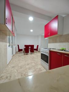 Kuchyň nebo kuchyňský kout v ubytování Čiča 1