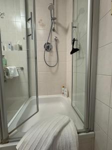 Koupelna v ubytování Moderne Wohnung mit toller Aussicht