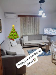 Χώρος καθιστικού στο Vangert Apartment