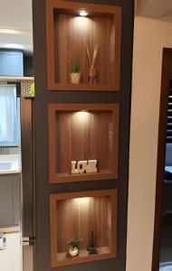 Η κουζίνα ή μικρή κουζίνα στο Apto. próx. Perini Business Park, UFSC & Whirlpool +21 φωτογραφίες