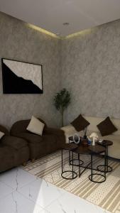 Χώρος καθιστικού στο شقق منزال 1