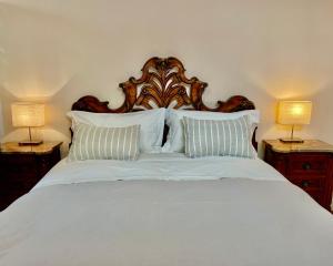 Ένα ή περισσότερα κρεβάτια σε δωμάτιο στο B&b Ophelia