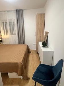 Ένα ή περισσότερα κρεβάτια σε δωμάτιο στο 3 Barát Apartman