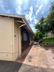 Bygningen som feriehuset ligger i