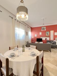 Posezení v ubytování Lumina House