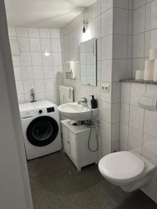 Ванная комната в Zentrales Zimmer