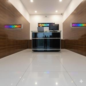 Lobbyen eller receptionen på Rainbow Inn - Opp Azadpur Main Mandi