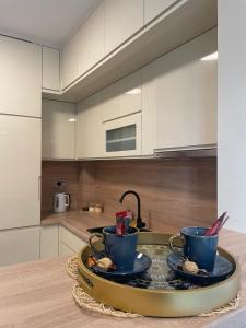 Køkken eller tekøkken på Ten Apartment