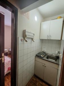 Kuchyň nebo kuchyňský kout v ubytování Galanta Apartment Zlatibor