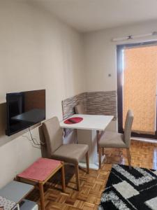 TV a/nebo společenská místnost v ubytování Galanta Apartment Zlatibor