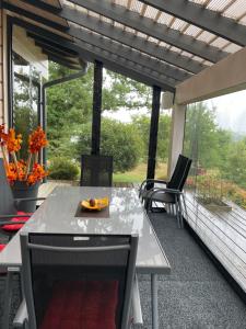 Posezení v ubytování Un petit îlot de confort - made in Finland