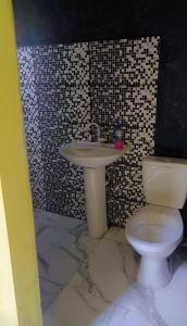 Ένα μπάνιο στο Hostel do aconchego