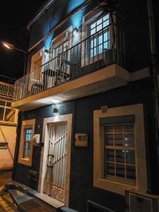 Bygningen som feriehuset ligger i