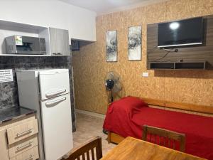 Kuchyň nebo kuchyňský kout v ubytování Departamento Genaro