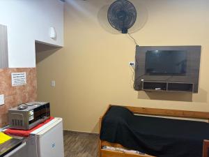 TV a/nebo společenská místnost v ubytování Departamento Genaro