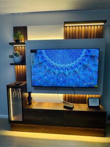 TV/trung tâm giải trí tại Apartamento San Borja