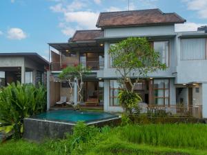 Zahrada ubytování Umah Adenium Ubud