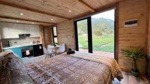 Køkken eller tekøkken på Puerta austral