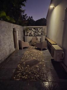 Χώρος καθιστικού στο Charmante maison sérénité