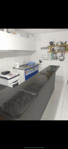 Η κουζίνα ή μικρή κουζίνα στο Casa do Pepa