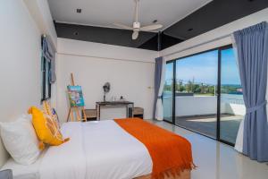 Ένα ή περισσότερα κρεβάτια σε δωμάτιο στο Laguna park 5bedroom private pool villa +129 φωτογραφίες