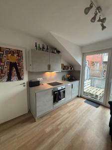 Η κουζίνα ή μικρή κουζίνα στο Lower Pollicott