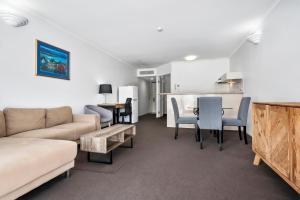 Χώρος καθιστικού στο Il Centro Apartment Hotel