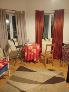 Χώρος καθιστικού στο B&BAnjana