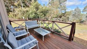 Μπαλκόνι ή βεράντα στο River Cottage Retreat Jalbarragup