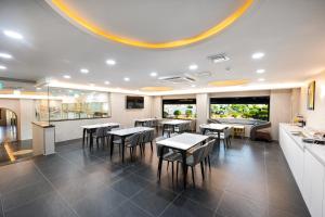 Khu vực ghế ngồi tại 바반트관광호텔