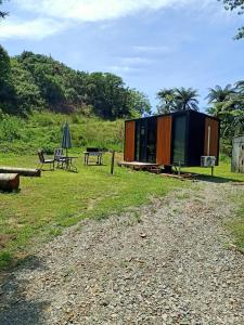 Κήπος έξω από το Persimmon paddock by Tiny Away