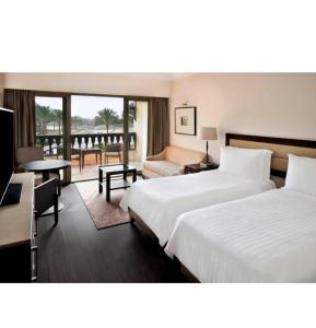 Ένα ή περισσότερα κρεβάτια σε δωμάτιο στο marriott mena house hotel egypt