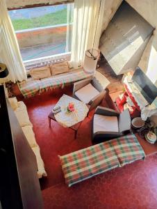 Posezení v ubytování Casa con pileta