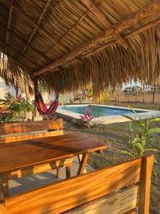 Πισίνα στο ή κοντά στο Mis Hibis