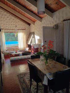 Posezení v ubytování Casa con pileta + 2 fotografie