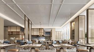 Χώρος καθιστικού στο Courtyard by Marriott Xiamen Xiang’an